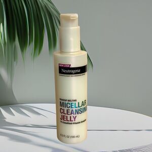 NEW Neutrogena Makeup Melting Micellar Cleansing Jelly Fragrance Free 6.3 oz